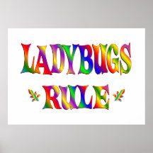 LADYBUGS RULE PRINT