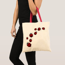 Ladybugs Tote Bag Environmental Ladybugs Tote Bag
