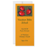 LADYBUGS: VACATION BIBLE SCHOOL INVITATION CARDS