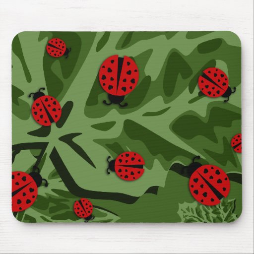 ladybugz. mouse pad