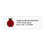 ladybugz. return address labels