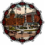 Lafayette Square Vintage Buffalo Ornament Acrylic Cut Outs