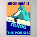 L'AFFICHE PROMOTIONNELLE MICHIGAN SKIE LE PORKIES