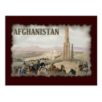 L'Afghanistan vintage cartes postales