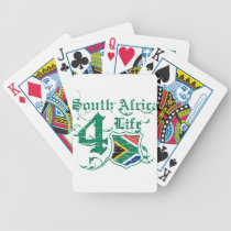 L'Afrique du Sud pendant la vie jeux de cartes