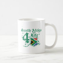 L'Afrique du Sud pendant la vie tasses