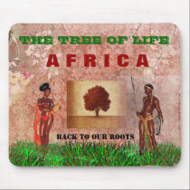 L'Afrique, mère patrie tapis de souris