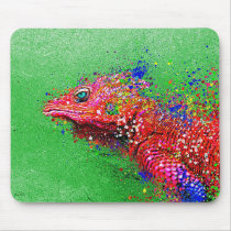 Lagarto Salpicado Mousepad