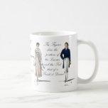 L'âge de Jane Austen contre la danse Contradance Tasses À Café