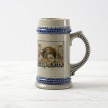 Lager Bier Label Coffee Mug