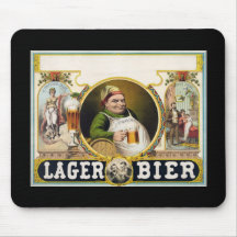 Lager bier mouse pads