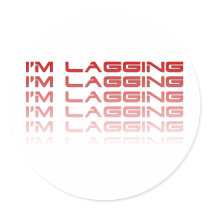 lagging sticker