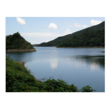 Lago Cerrillos Ponce Postcard
