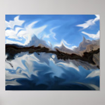 Lago Pastel Print