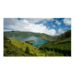 Lagoa do Fogo - Pocket Calendar business cards