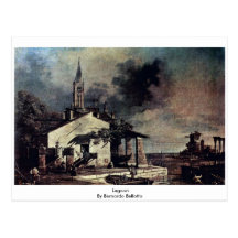 Lagoon By Bernardo Bellotto Post Card
