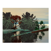 LAGOON IN HYPERION POST CARDS