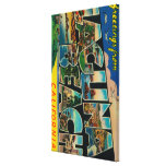 Laguna Beach, California - Large Letter Scenes Gallery Wrap Canvas