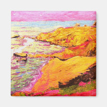 laguna beach cove refrigerator magnet
