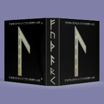 Laguz Rune gold binders