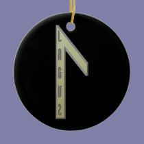 Laguz Rune gold ornaments