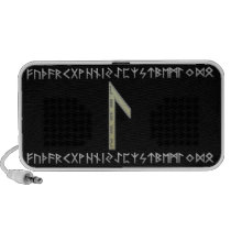 Laguz Rune gold speakers