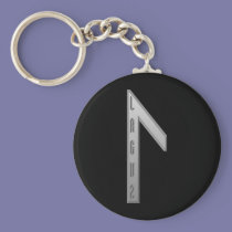 Laguz Rune grey keychains