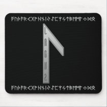 Laguz Rune grey mousepads