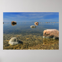 "Lahemaa seascape" large poster