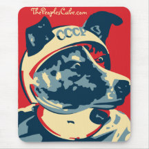 Laika The Space Dog - Laika: OHP Mousepad