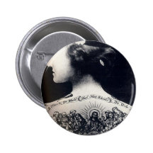 L'aileron tatoué - amour un un autre badge avec épingle