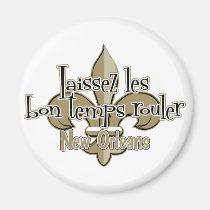 Laissez le bon temps rouler magnets