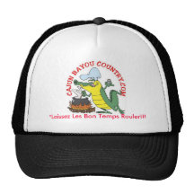 "Laissez Les Bon Temps Rouler!!! Mesh Hats