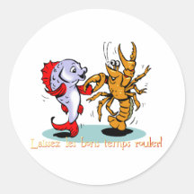Laissez les bons temps rouler! sticker