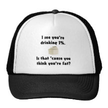 Lait de 1% casquette de camionneur