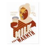 LAIT ! Pour l'énergie ! Cartes Postales