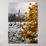 Lake Bled in Autumn Print