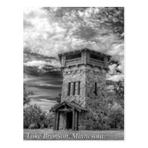 Lake Bronson, Minnesota Observation Tower Post Card