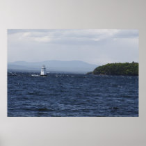 Lake Champlain Breakwater Print