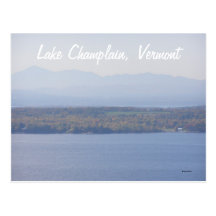 Lake Champlain, Vermont Postcard