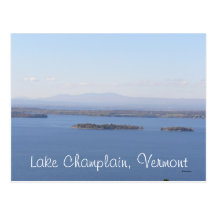 Lake Champlain, Vermont Postcard