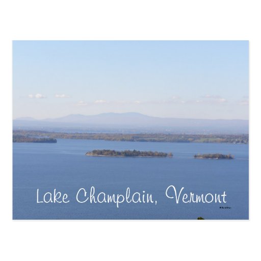 Lake Champlain, Vermont Postcard