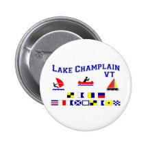 Lake Champlain VT Signal Flags Buttons