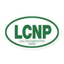 Lake Clark National Park stickers
