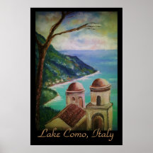 Lake Como, Italy Poster