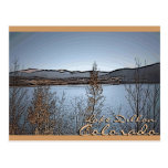 Lake Dillon Colorado scenic artistic postcard