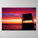 Lake Erie sunset print
