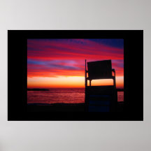 Lake Erie sunset print