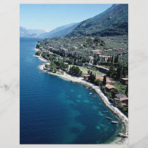 Lake Garda, Italy Flyer Design