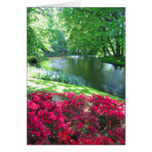 Lake garden - Card